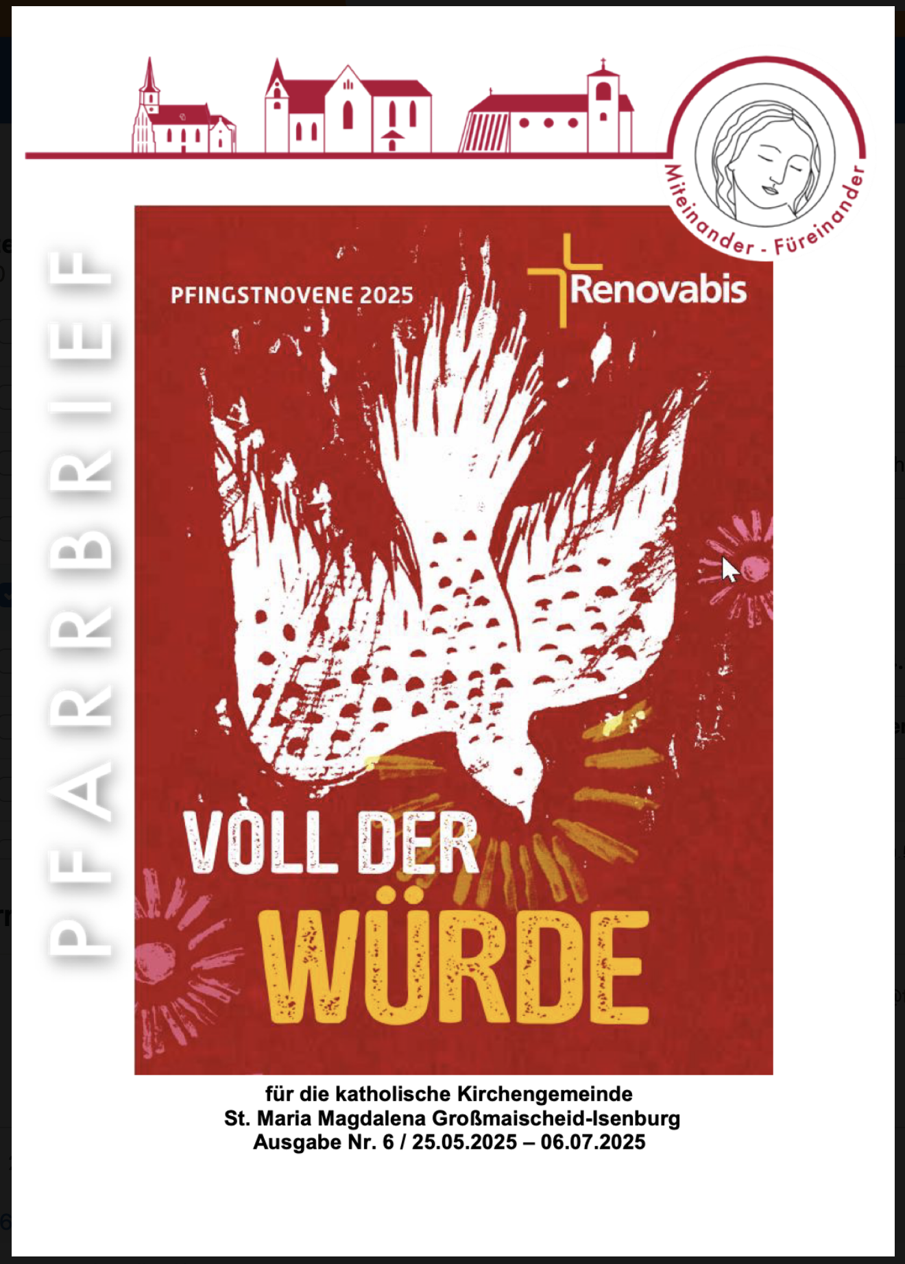Pfarrbrief (Ausgabe Nr. 6)