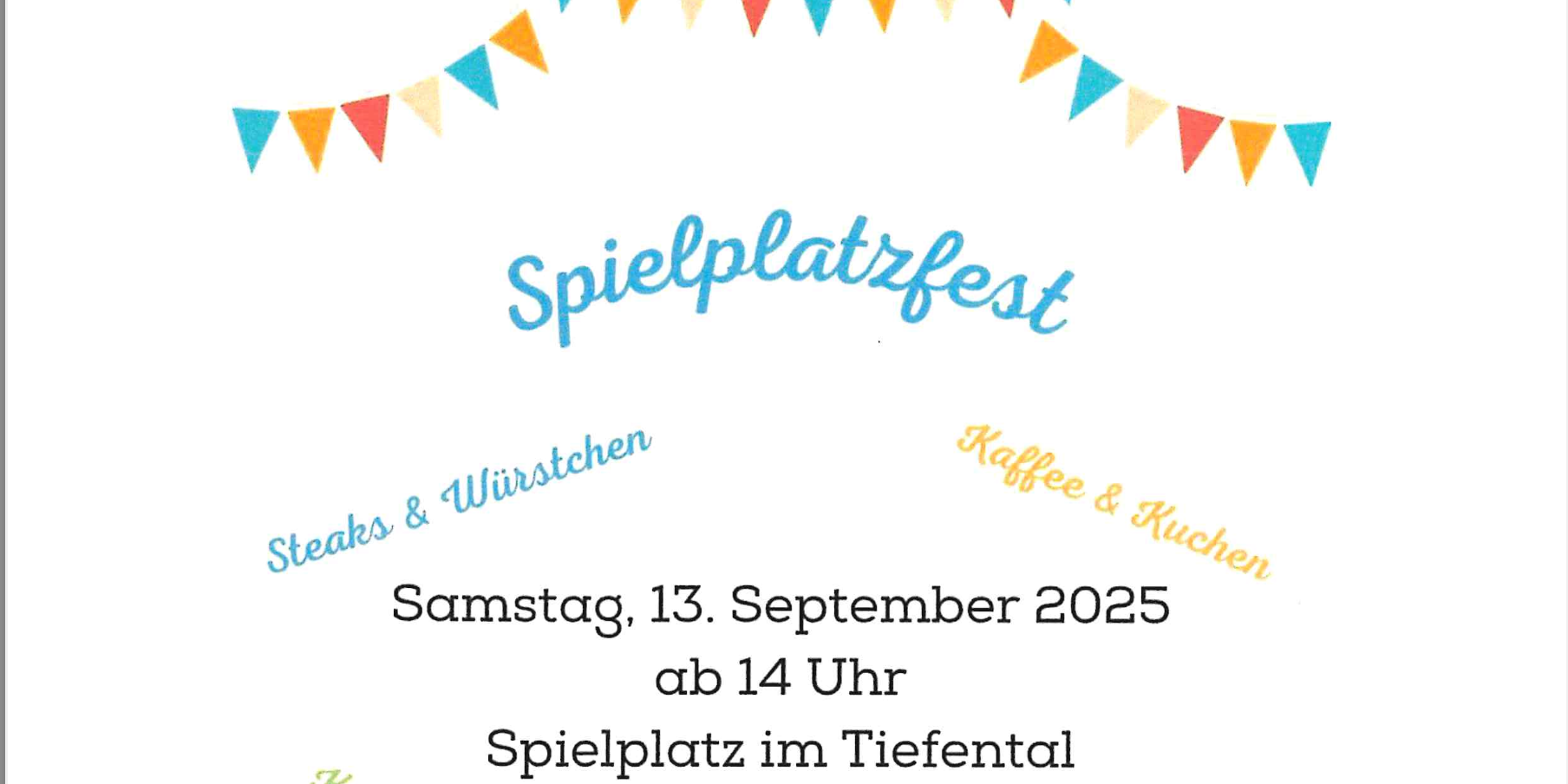 Spielplatzfest