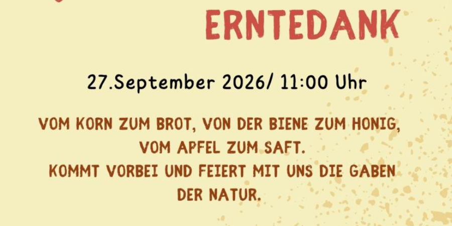 Erntedank