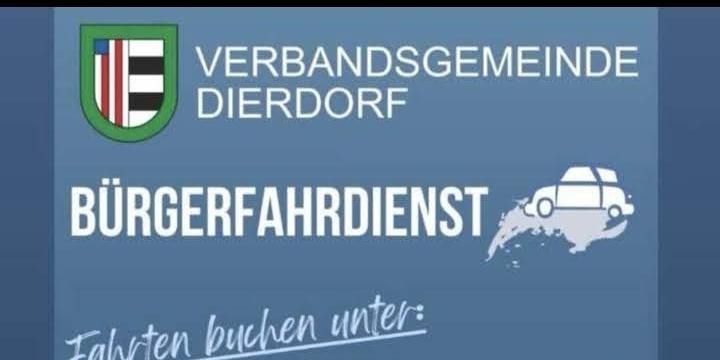 Bürgerfahrdienst (c) Verbandsgemeinde Dierdorf Bürgerfahrdienst