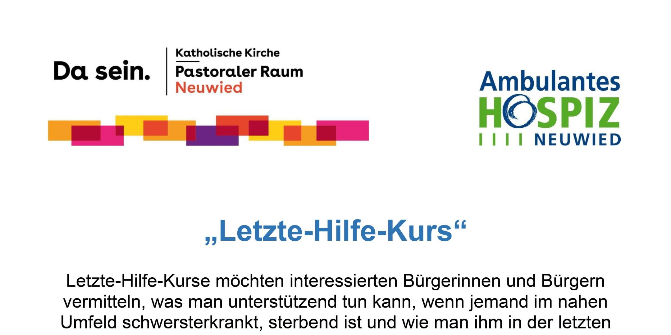 Letzte Hilfe Kurs