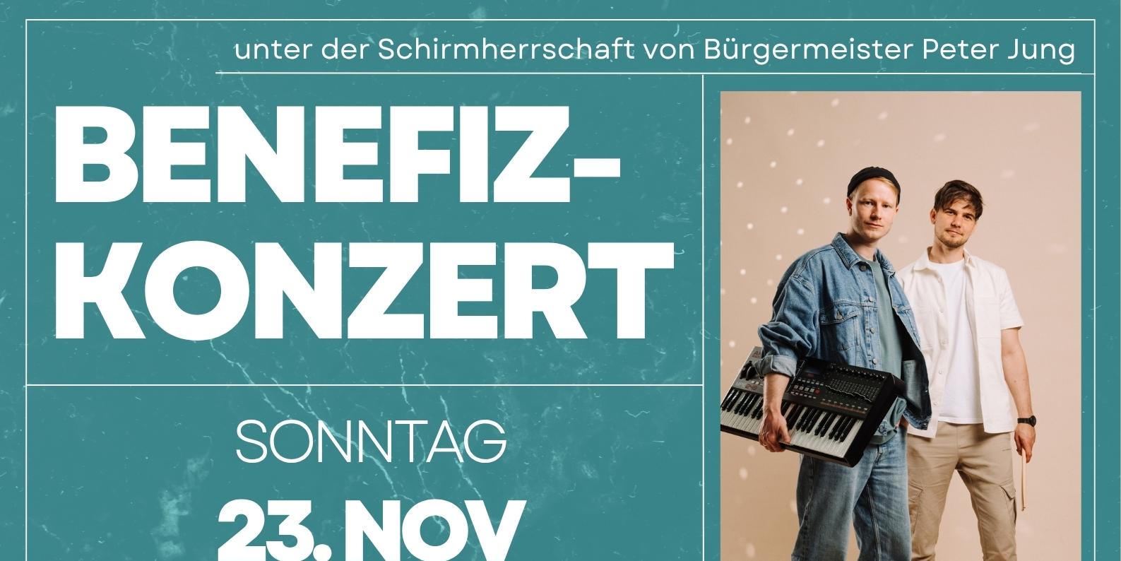 Plakat Benefizkonzert 23.11. Gladbach