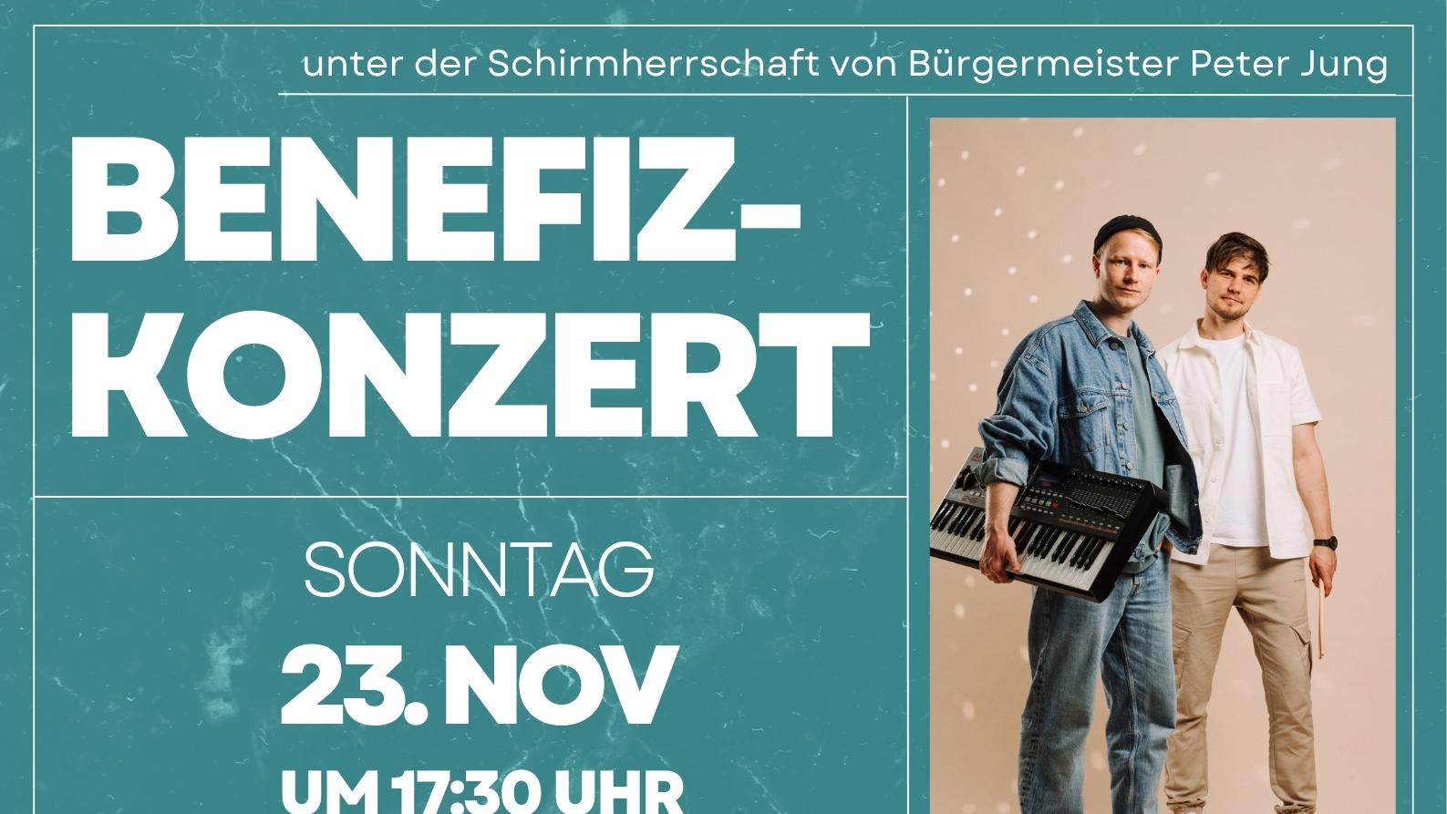 Plakat Benefizkonzert 23.11. Gladbach