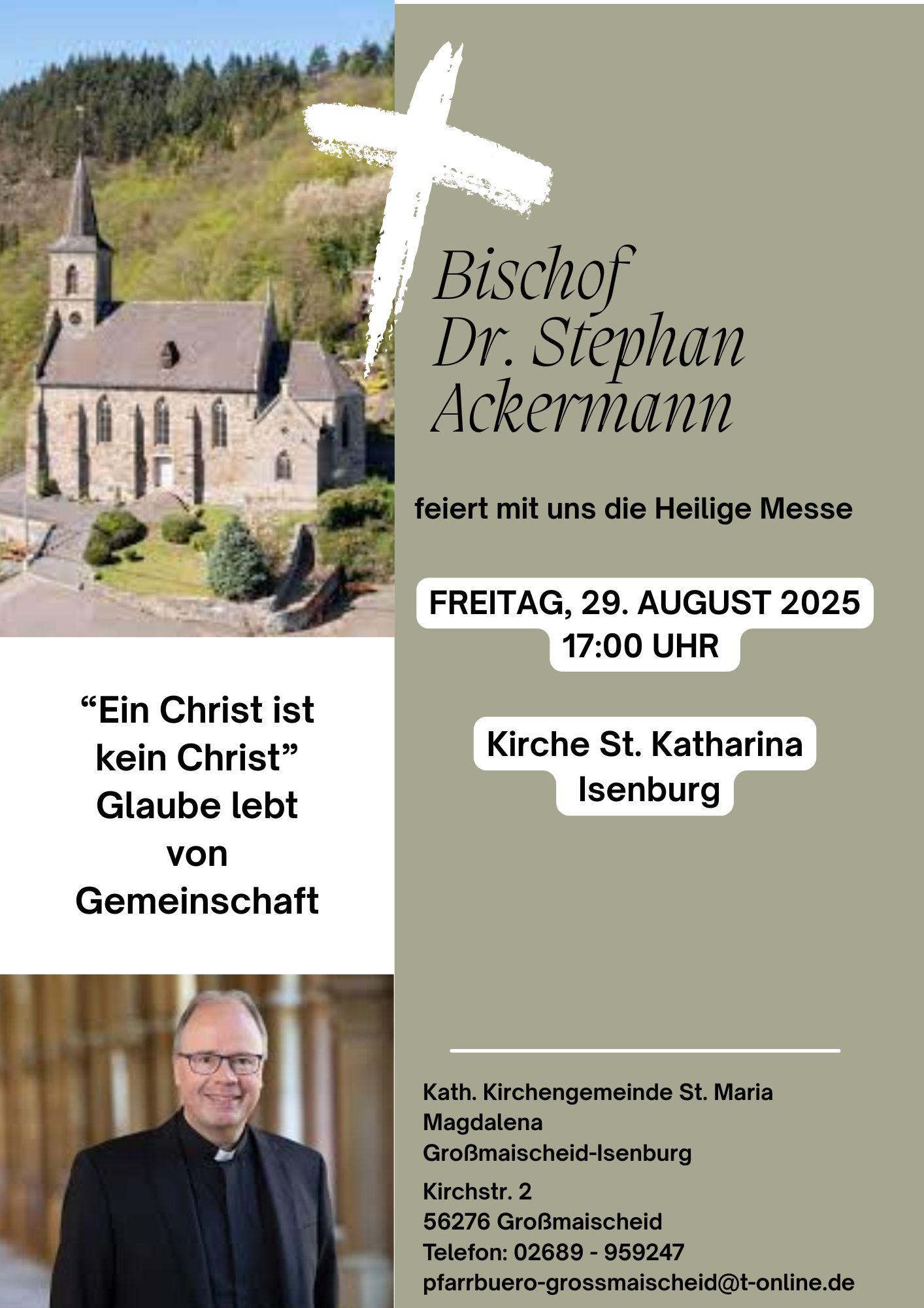 Plakat Bischof Ackermann-1