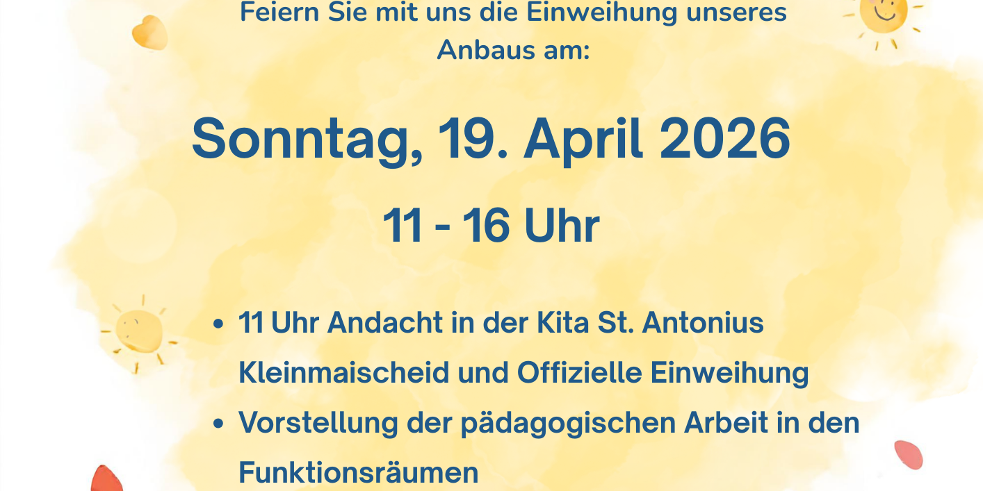 Plakat Kindergartenfest