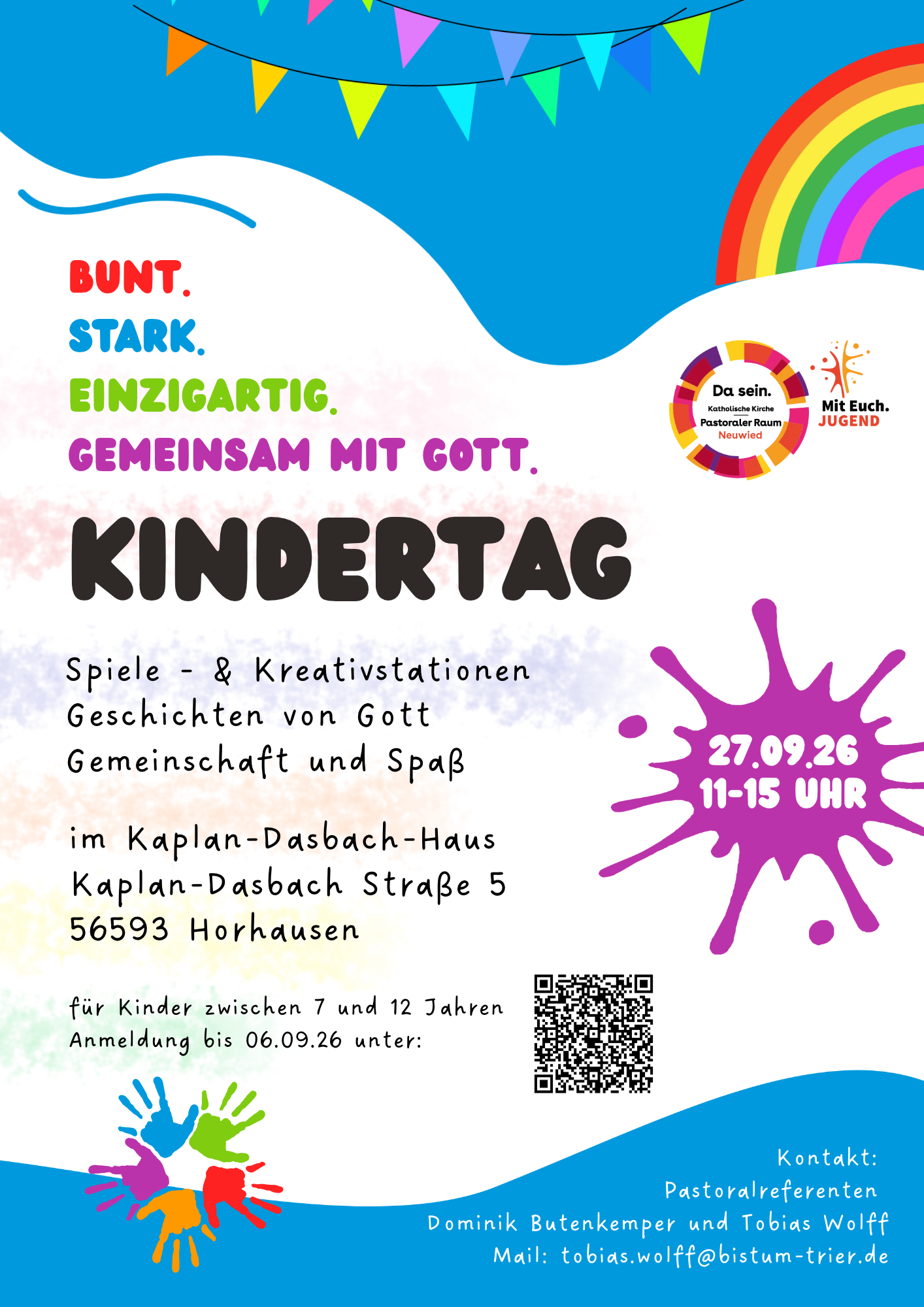 Plakat Kindertag