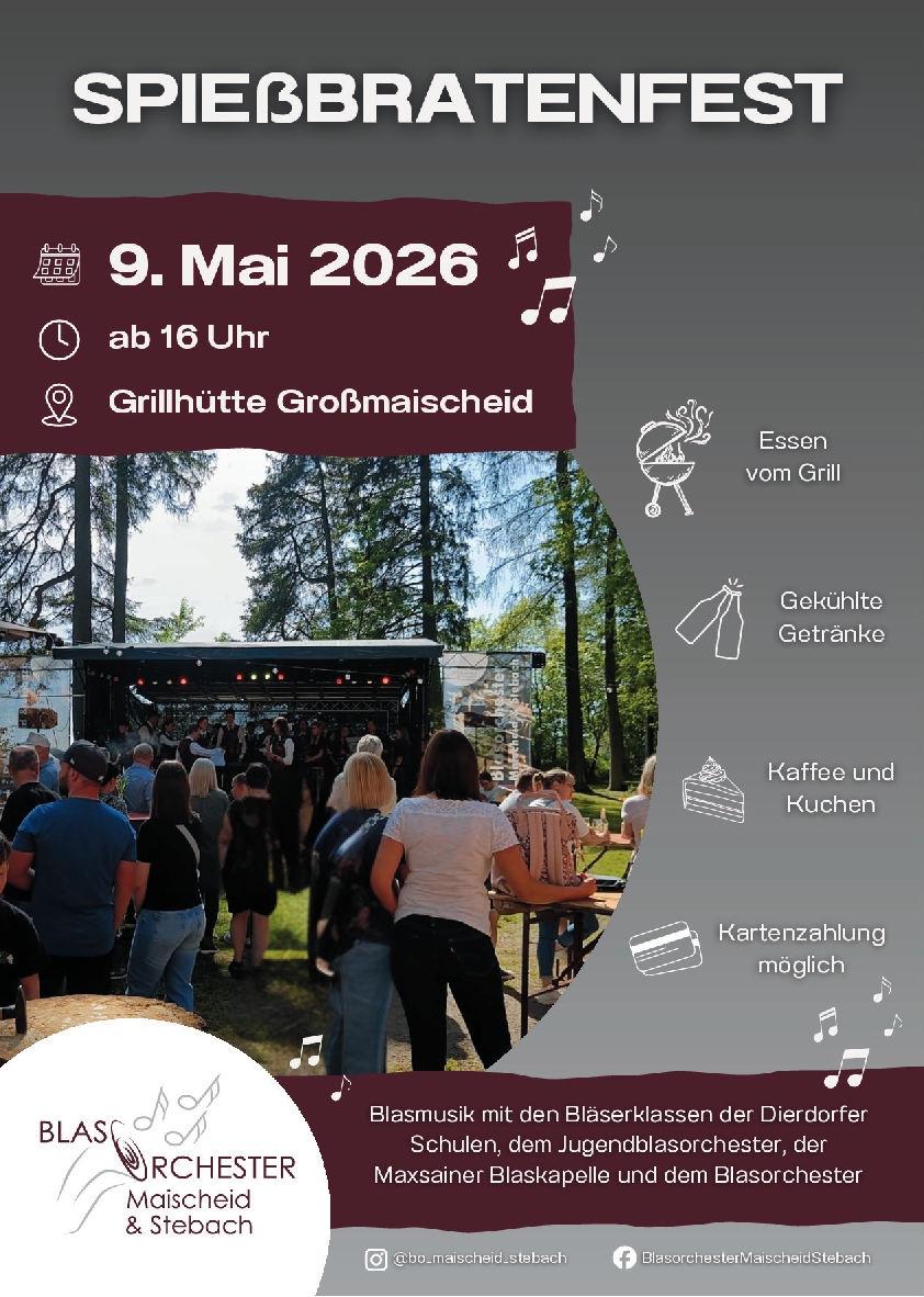 Werbegrafik Spießbratenfest 20261